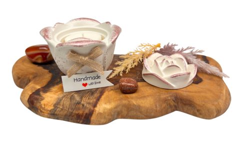 Lumexa Rose szójaviasz illatgyertya utántöltős