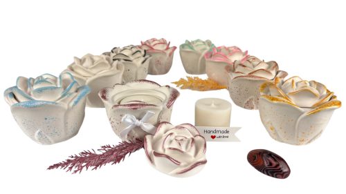 Lumexa Rose szójaviasz illatgyertya utántöltős