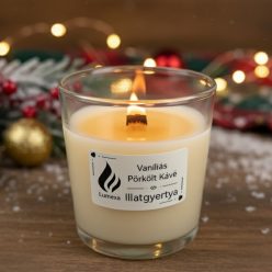 Vaníliás Pörkölt Kávé Illatgyertya Lumexa 200g